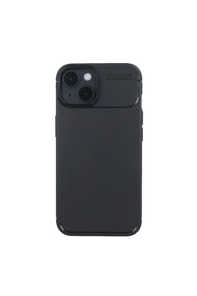 TFO Carcasă Carbon Black, negru fumuriu pentru iPhone 15 Pro 6"