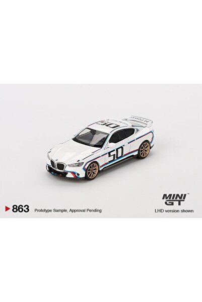mini gt BMW 3.0 CSL White 863 BL