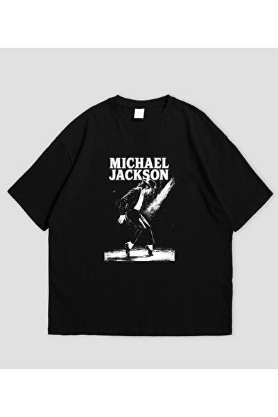 SVART WEAR Tricou oversize cu imprimeu Michael Jackson