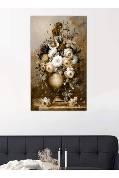 Generic لوحه جداريه مودرن مزهرية ورود - ٢٥٥١٥