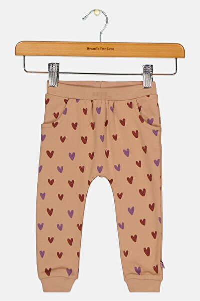 Feetje Toddlers Girl Allover Print Jogger Pants, Multicolor