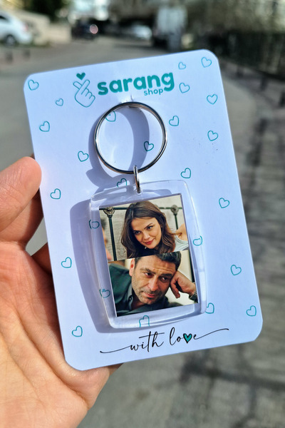 SARANG سلسلة مفاتيح شفافة - سيحان وأليا أوكايد سيتي ثنائية الاتجاه