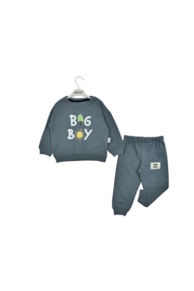 mini mia Big Boy 100% Cotton Bottom and Top Baby Set