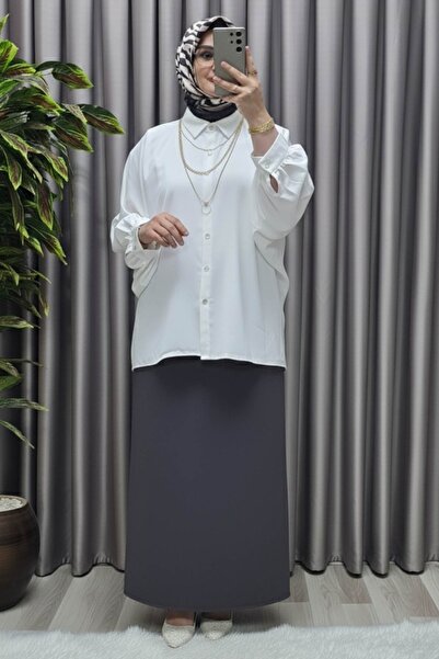 Elmas Tesettür Women's Clothing Plus Size Hijab Afitap Pencil Skirt