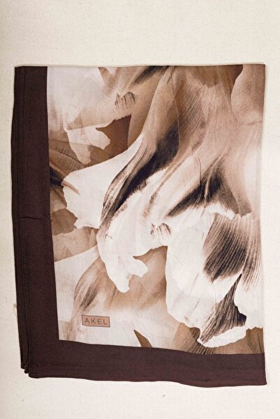 Akel Patterned Cotton Silk Shawl Pattern-3