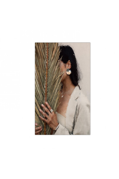 Generic لوحه جداريه مودرن رسمة إمرأه - 300952