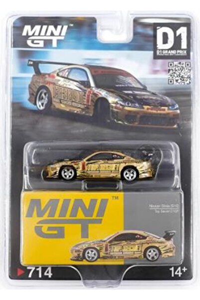 mini gt Nissan Silvia (S15) Top Secret D1Gp 714 Bl