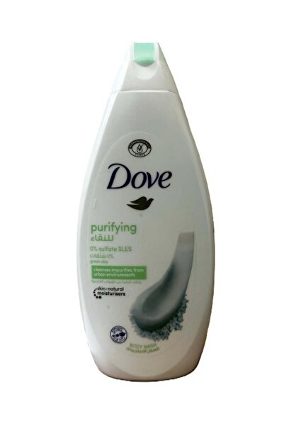 Dove غسول الجسم الطيني المنقي لإزالة السموم باللون الأخضر 500 مل