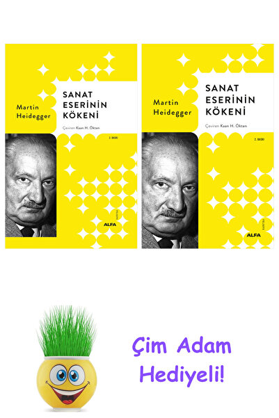 Alfa Yayınları Martin Heidegger 2 Kitap Seti + Çim Adam Hediye