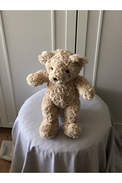 İku Toys 30 cm Peluş Ayı Kalp Arkadaşı/Uyku Arkadaşı Teddy Bear
