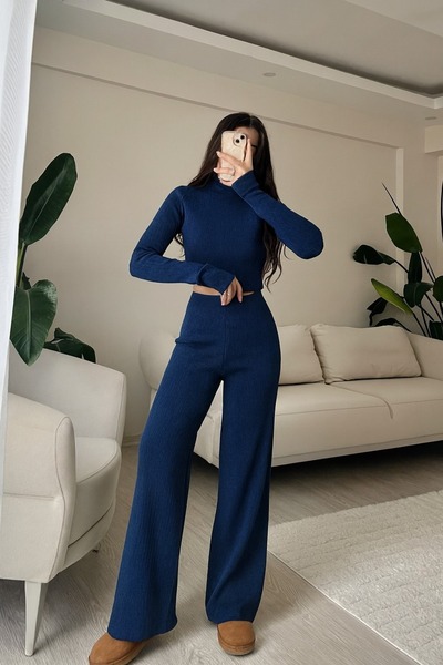 Cemre Life Трикотажний комплект з отворами для пальців