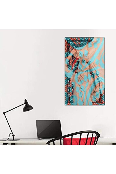 Generic لوحه جداريه مودرن رسمة إمرأه - 24138