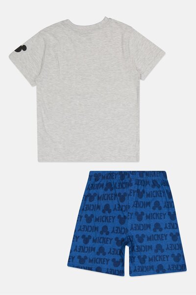 Disney Kids Boy 2 Pcs Mickey Mouse Short Sleeve T-Shirt And Shorts Pajama Set, Multicolor