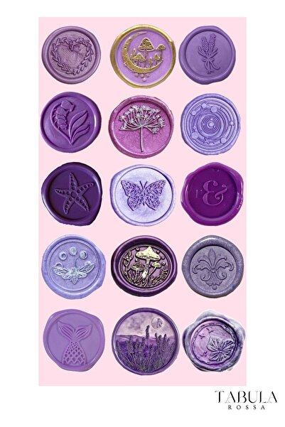 TABULAROSA 30 Adet Retro Pul Mühür Sticker Seti Vintage Etiket Karışık Desen ...