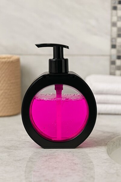 MG HOME CULOARE NEGRĂ 1 buc. Dozator de săpun lichid 350 ml - 11,8 oz Produs ...