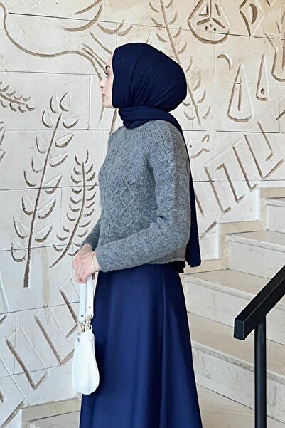 lamelif Braided Sweater Anthracite