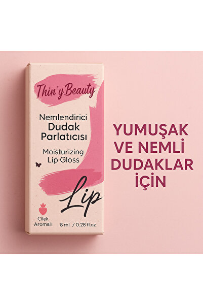 Thiny Beauty Nemlendirici Dudak Parlatıcısı