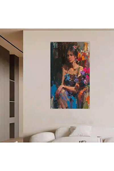 Generic لوحه جداريه مودرن رسمة إمرأه - 24020