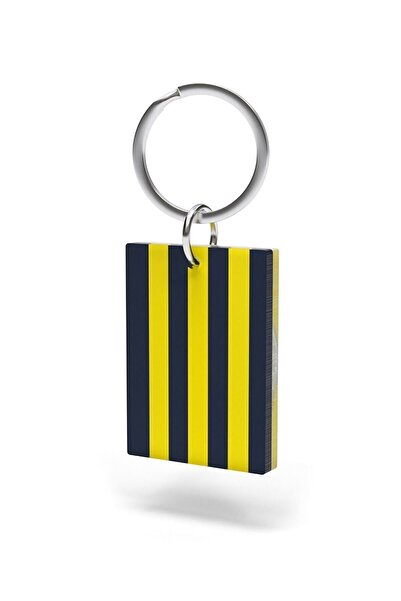 Fenerbahçe Lisanslı 24-25 Çubuklu Çocuk Forması ve Sarı-Lacivert Çubuklu Anahtarlık