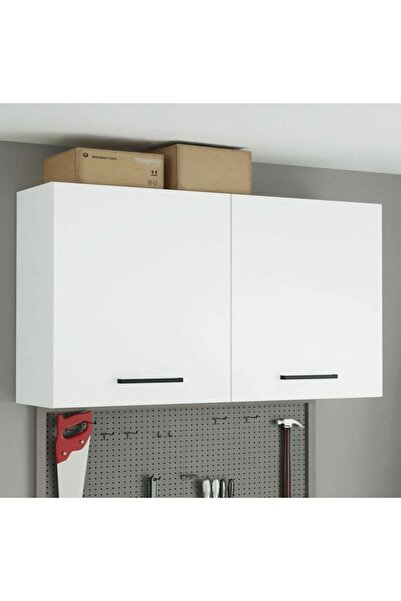 Tdesigno Fin Mutfak Üst Modül 120 cm Beyaz-Çok Amaçlı Dolap