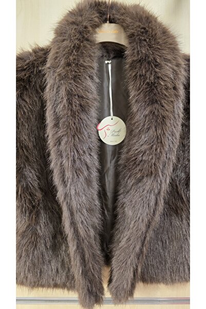 Park Moda Fur Vest Plain Pattern
