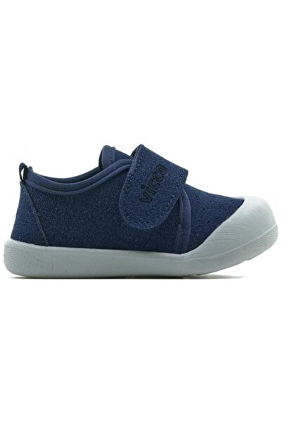 Vicco V1022687 First Step Navy Blue Girls Boys Baby Booties Slippers Casual Sports Shoes