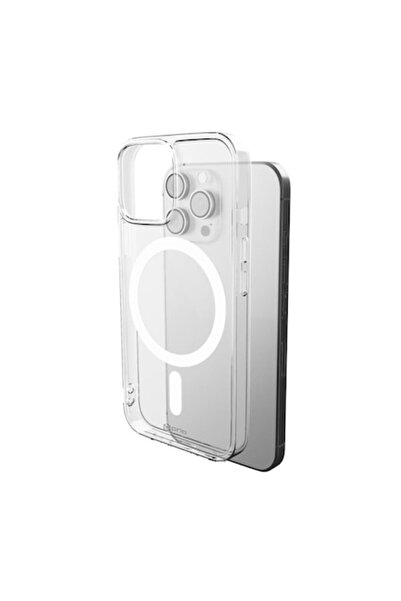 Prio Husă de protecție MAG pentru iPhone 15 (6,1 inci), transparentă