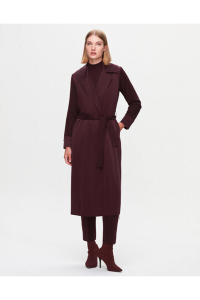 MISS DALIDA T25K-8022 Cupro-Triko Oubergine Kap