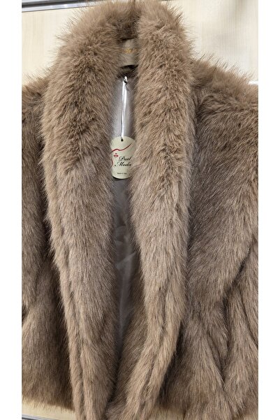 Park Moda Fur Vest Plain Pattern