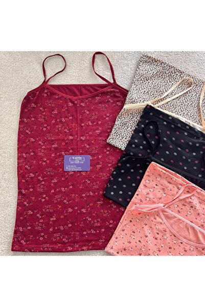 içgiyimpazarım içinizdeki rahatlık İçgiyimpazarım 6'lı Paket Kadın İp Askılı ...