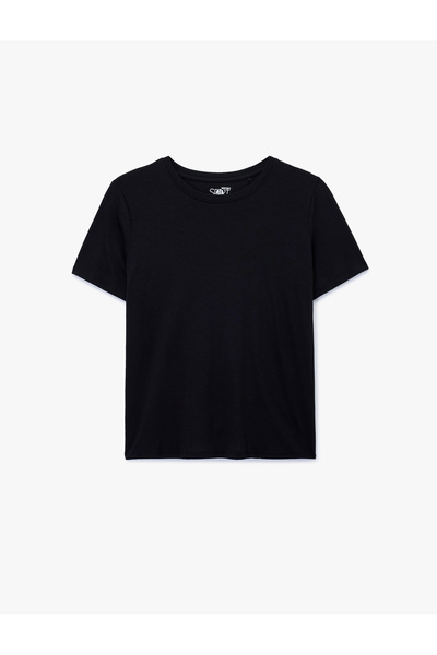 Koton Short Sleeve Crew Neck Modal Blend Sports T-Shirt