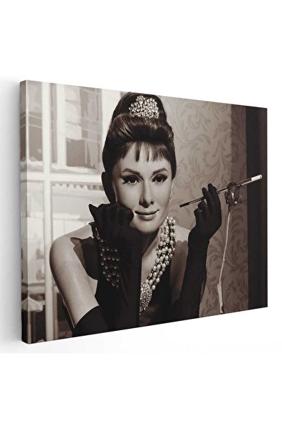 Tablou Canvas Tablou Audrey Hepburn actrita muzeu de ceara, cod 2018