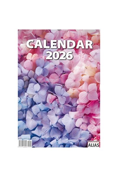 alias Calendar flori A3 2026