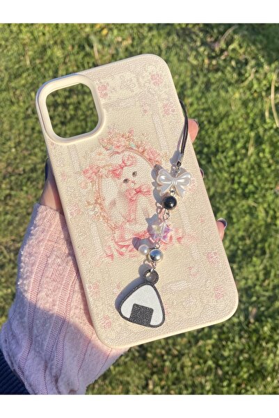 amourina Onigiri Fairycore Coquette Telefon Charmı Telefon Süsü Telefon İpi
