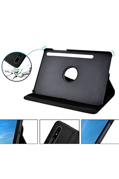 Other Husă rotativă pentru Samsung Galaxy Tab S8+ (neagră)