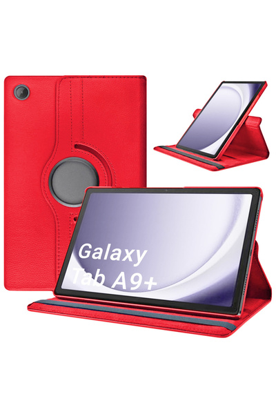 Other 360 Rotating Case for Samsung Galaxy Tab A9 Plus 11 (Red)