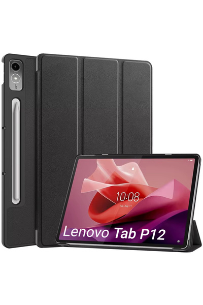 Other Carcasă inteligentă pentru Lenovo Tab P12 TB370 (neagră)