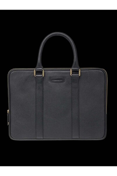dbramante1928 Roma bag, 13", Leather, Black