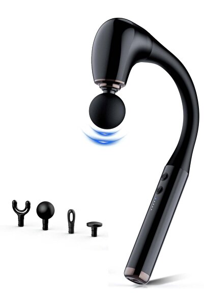 EzzySo Massage Gun with Extended Handle Deep Tissue Body Massage Hammer