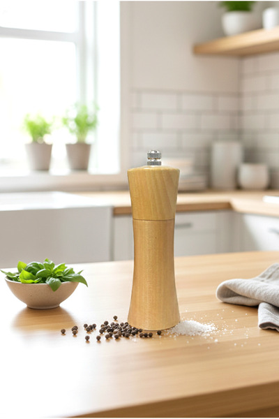 FH finehome Vasto Bambu Baharat Değirmeni