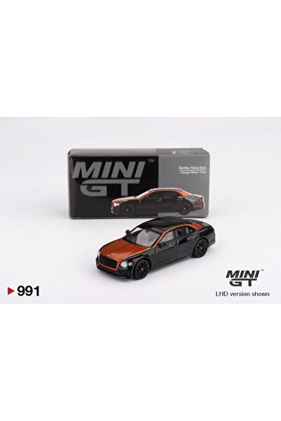 mini gt Bentley Flying Spur Orange Flame / Onyx 991