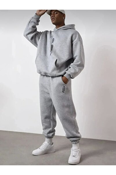 FUFLUNS Printed Unisex Men/Women Hooded Oversize Bottom/Top Tracksuit Set