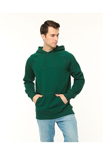 Owut Collection Hooded Green Men's Sweatshirt