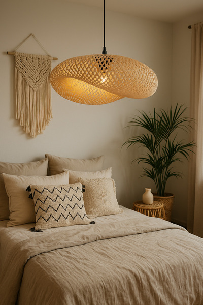 Mosso MADERA Bambu Sarkıt Avize – 40 cm