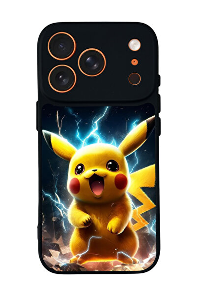 Aksel Kılıf غطاء حماية متوافق مع هاتف Apple iPhone 17 Pro Max، أسود غير لامع،...