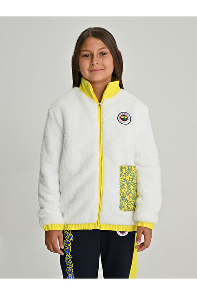 Fenerium ÇOCUK TRIBUN CEP DETAYLI PELUŞ SWEAT