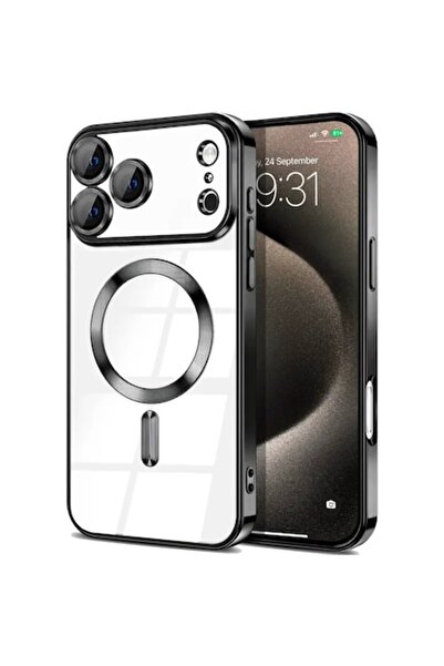 OEM Husa de Protectie Magnetica pentru iPhone 17 Pro, din Silicon Transparent...