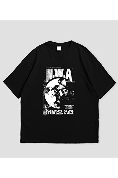 SVART WEAR Μπλουζάκι με στάμπα NWA