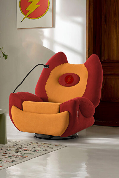 Eymense Fast Red Sallanır Elektrikli TV Koltuğu Dinlenme Berjeri