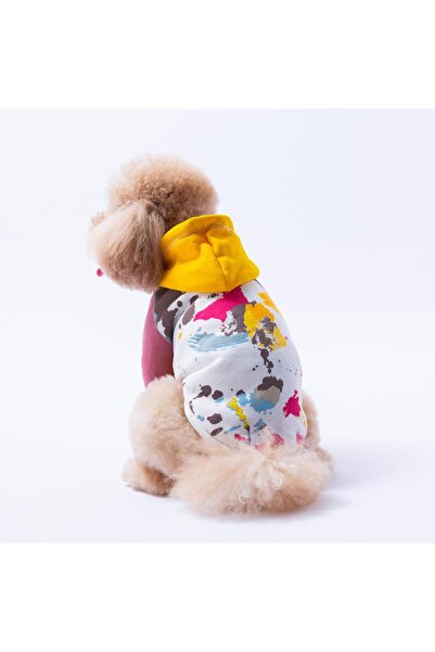 Pawstar Yellow Rio Dog Hoodie Dog Sweat Dog Outfit Cat Outfit